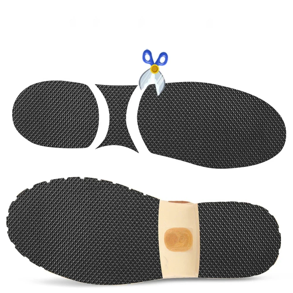 Rubber Shoe Soles Pure Color Shoes Anti Slip Wearable Pads Outsole Repair Patches Men Women Replaceable Soles Non-Slip Sticker