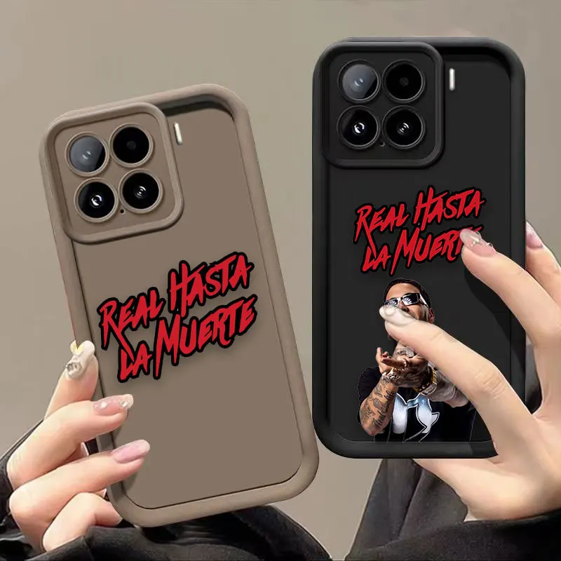 A-Anuel AA Real Hasta La Muerte Cover Phone Case For Redmi NOTE 15 13 14 8 9 9S 10 10S 11 11S 11T 12 12S PRO PLUS Case DIY Shell