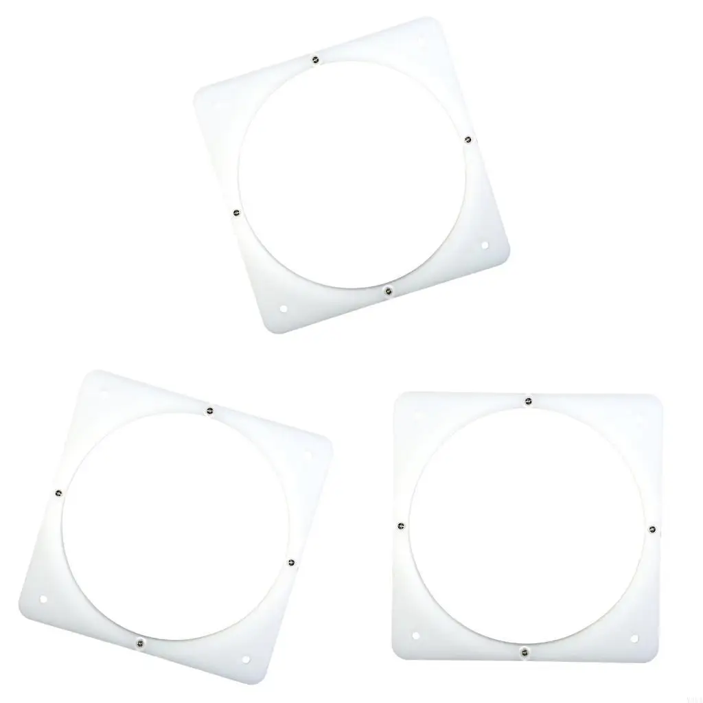 Y9UA Airflows Panel Pane Adapter Connectors Air Airtilations Adapter لـ 20 × 20 سم لعام 20060