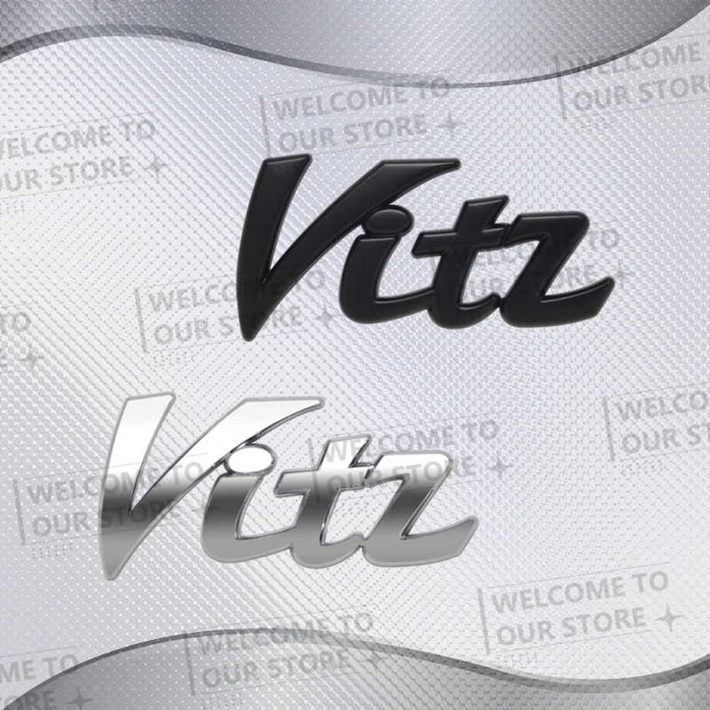 Автомобильная наклейка для Vitz GR Sport XP90 XP10 VVT-i 3D металлический логотип, значок, наклейка на задний багажник, эмблема, хромированное покрытие, украшения, аксессуары Автомобильная наклейка для Vitz GR Sport XP90 XP10 VVT-i 3D металлический логотип, значок, наклейка на задний багажник, эмблема, хромированное покрытие, украшения, аксессуары