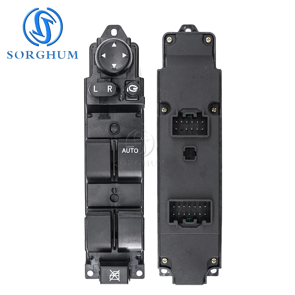 RHD Car Electric Master Power Window Control Switch Regulator DF82-66-350 For Mazda 2 DE Demio 2008-2014 D652-66-350A 14+11Pins