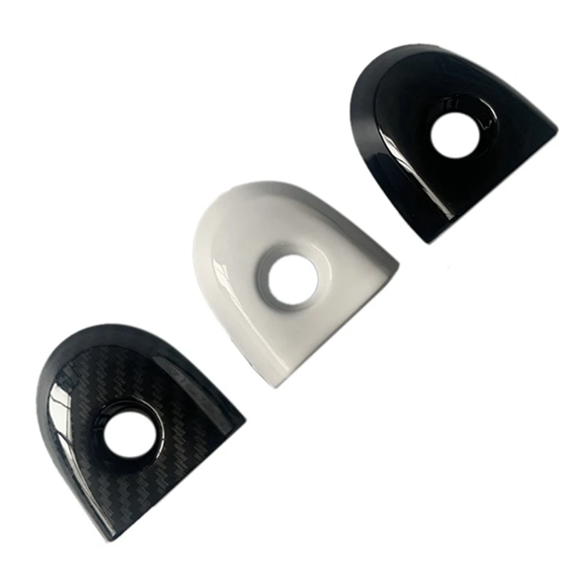 Car Door Lock Cover com Key Hole, Nissan Juke e Micra Drivers, Acessórios do carro, Preto, 806441KK0D