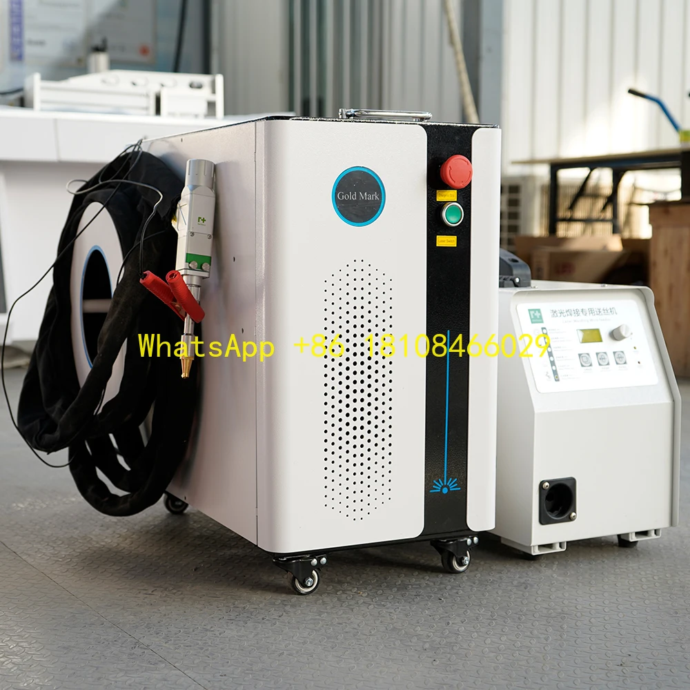 High Productivity Multifunctional Laser Welder Handheld Welding Machine With Feeder New Good Price Sales