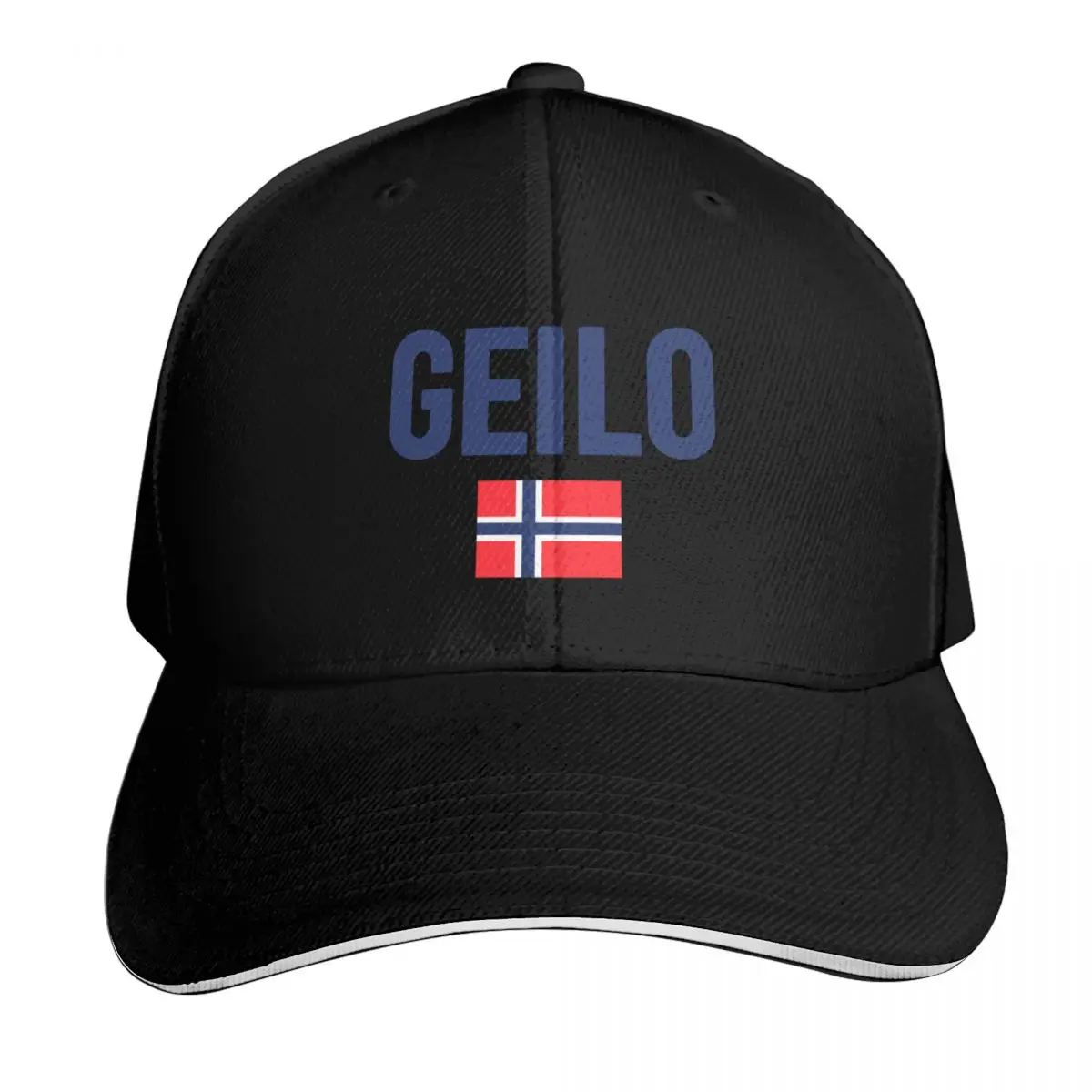 GEILO Norway Baseball Cap Golf Christmas Hat western Hat Golf Cap Girl Men's