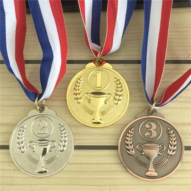 B24C-60Pcs ميداليات الجائزة الذهب والفضة والبرونزية الميداليات 1St 2Nd 3Rd جوائز للمسابقات
