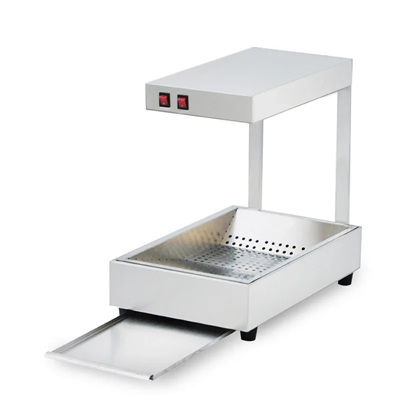 Electric Churros Warming Showcase Machine Tabletop Food Chips French Fries Insulation Churros Warmer Machines