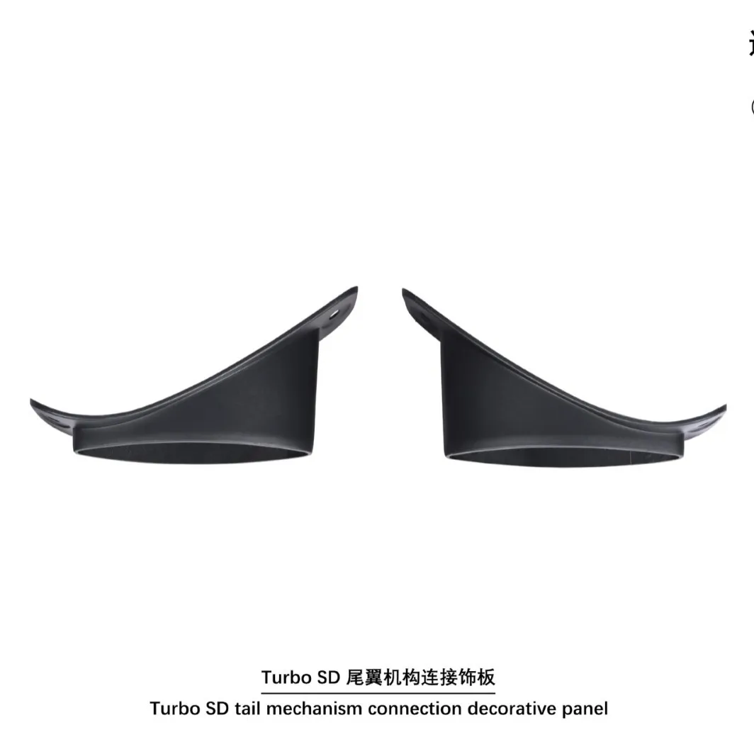 For 19-UP Porsche 911 992 Turbo SD Rear Wing Mechanism Connector Trim