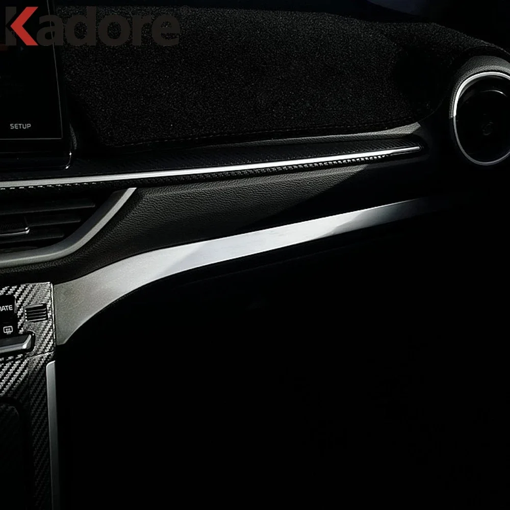 For Kia Cerato Forte K3 2019 2020 2021 Center Console Dashboard Cover Trim Decoration Car Styling Interior Accessories