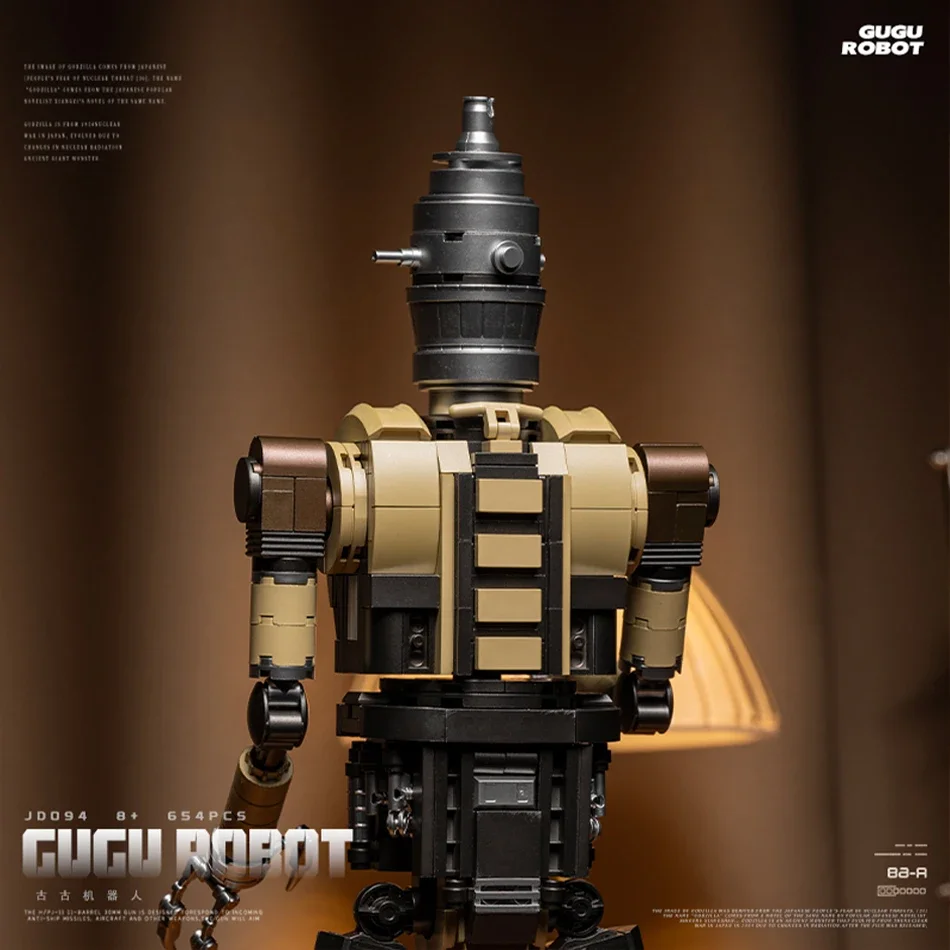 MOC Black IG Assassin Robot Building Blocks L For Adults Action Figure Assembly Decorations Bricks Toys for Kids Christmas Gifts
