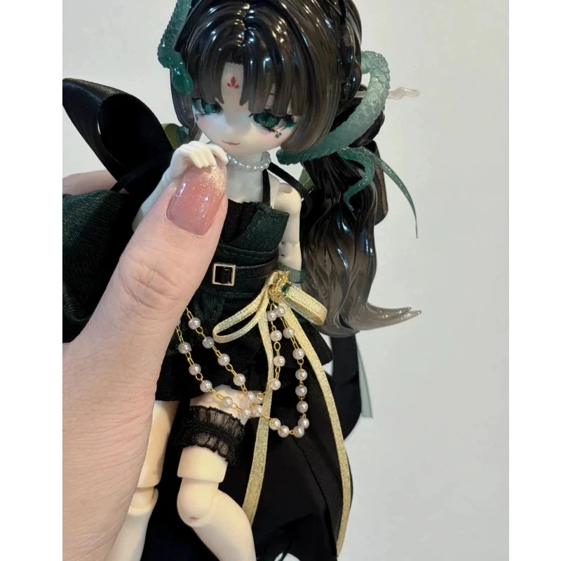 

Meki 1/8 Bjd Doll Blind Box Oblivion'S Luminaria Articulated Action Figure Flocked Ear Collectible Anime Fashion Toy Desk Decor