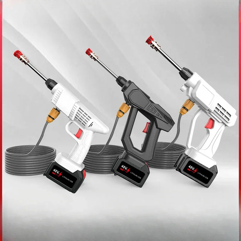 

Новая портативная автомобильная мойка высокого давления с литиевой батареей, беспроводная автомойка, специальная машина для подачи воды под высоким давлением