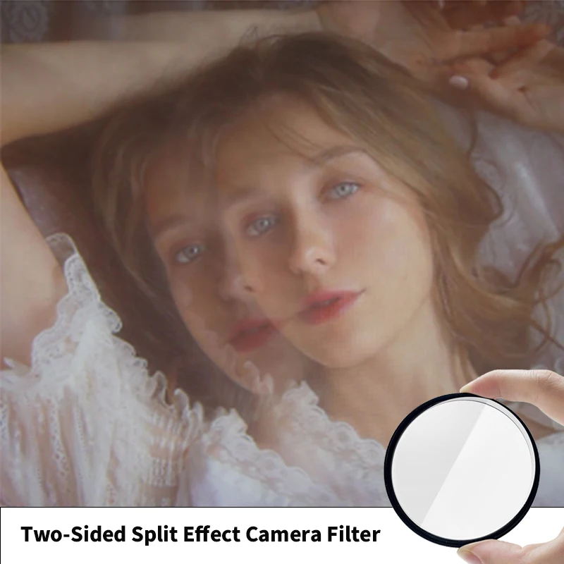 

Double-Sided Polarizing Camera Lens Filter Special Effect Photography Accessories