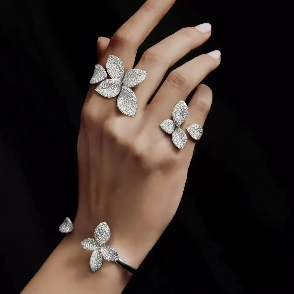 A brand new and sparkling butterfly tennis ankle, the perfect jewelry for summer beach brides' wedding parties
