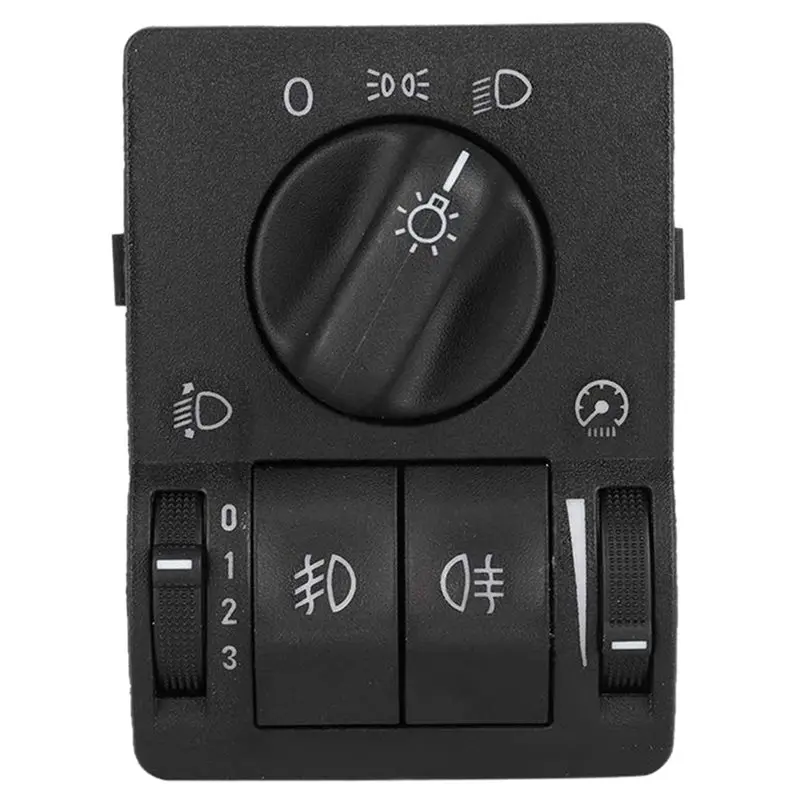 10X Auto Main Light Switch Headlight Fog Lamp Main Light Switch Control 6240097 90437440 For Opel Astra G Zafira A Limited Time