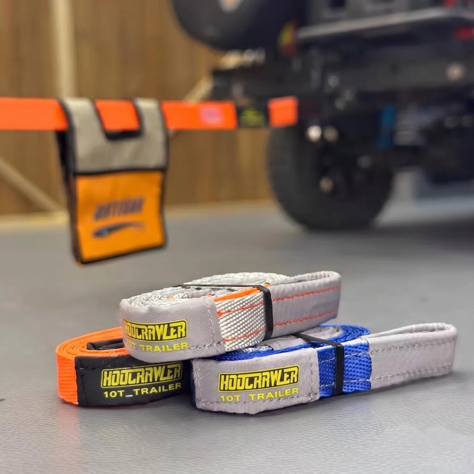 RC Tow Strap Simulated Tow Rope with Hooks Mini Scale Rescue Rope for 1/8 1/10 1/12 1/14 RC Crawler Trucks Model Cars Decoration