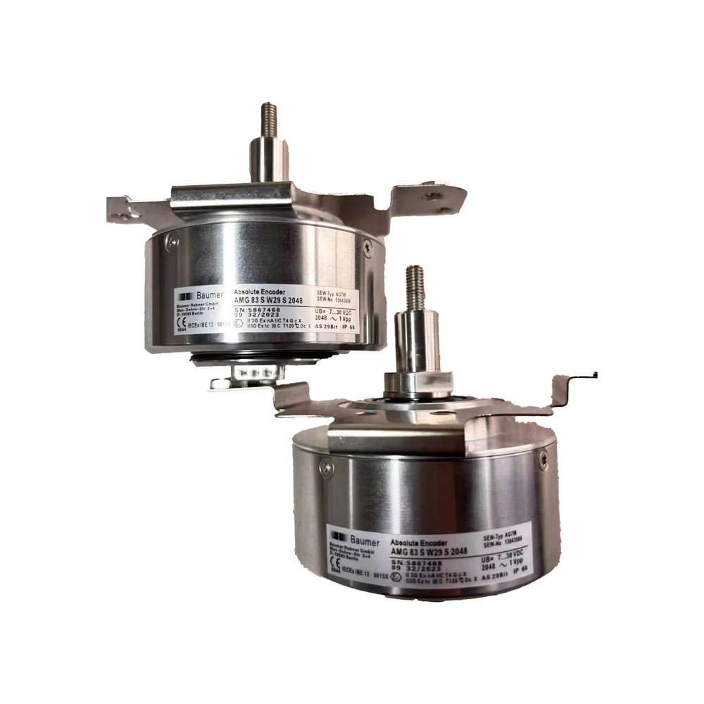 

Роторный энкодер Baumer ES7S с высоким разрешением и сигналом SSI, прецизионный датчик обратной связи для промышленных приводных систем