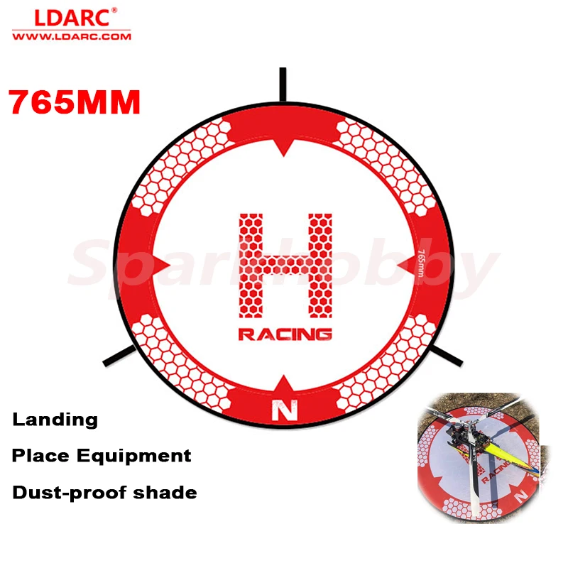 LDARC 765mm 250mm grembiule da parcheggio attrezzatura pad DJI Mavic DJI Phantom RC FPV Racing Tinywhoop elicottero Quadcopter condotto droni