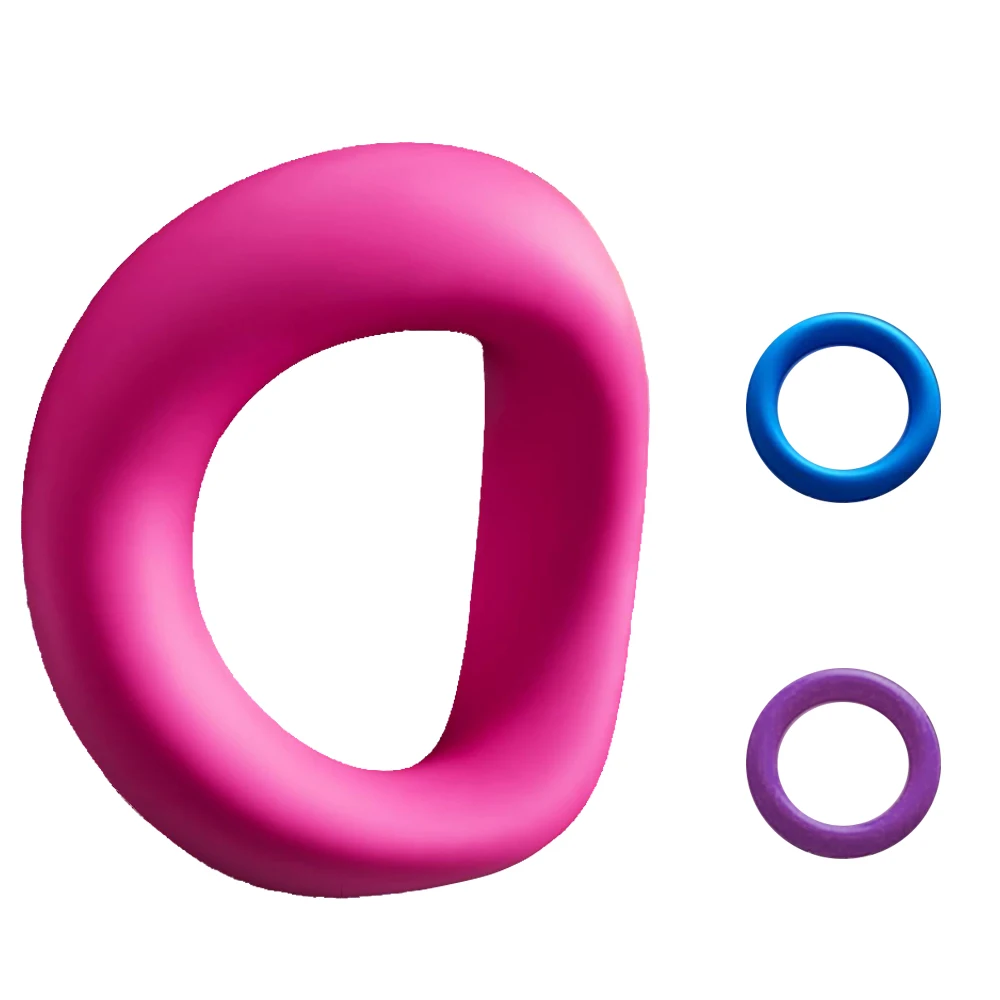 Male Penis Cock Rings Delay Ejaculation Semen Lock Ring for Men High Elasticity Time Lasting Sex Toys for Male Adult 18+ Random