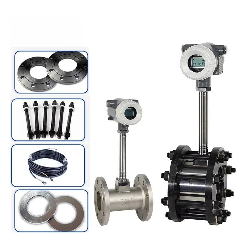 

Hot Sale Low Cost Intelligent Vortex Street Flowmeter with LCD Display Liquid Precession Jammed Meter OEM Customizable Wholesale