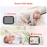 VB603 vidéo bébé moniteur 2.4G sans fil avec 3.2 pouces LCD 2 voies Audio parler Vision nocturne Surveillance caméra de sécurité Babysitter 5