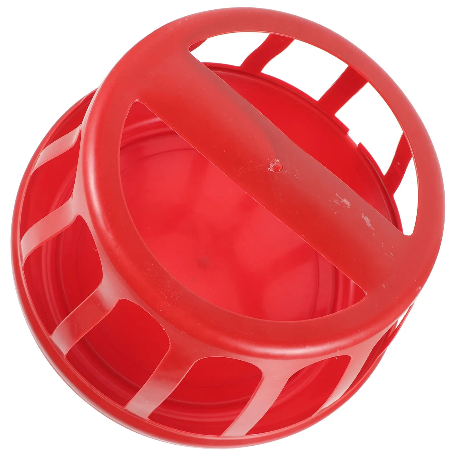 

Chicken Feeder for Poultry Cage Anti-Spatter Food Trough Plastic Poultry Feeding Container Household Chick Feed Dispenser