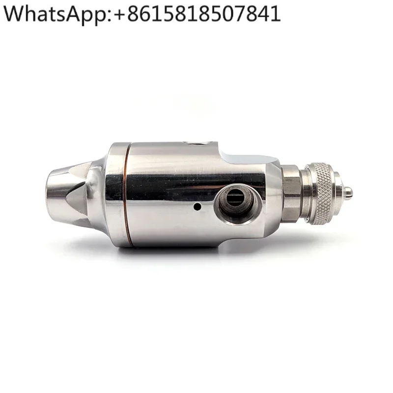 Stainless steel automatic control anti-drip three-fluid air-water mixing JAU atomization dust removal round nozzle