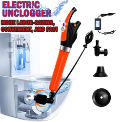 Pneumatic Toilet Dredge Electric Toilet Plunger Drain Clog Remover Directly Plugged in Convenient Household Cleaning Tool