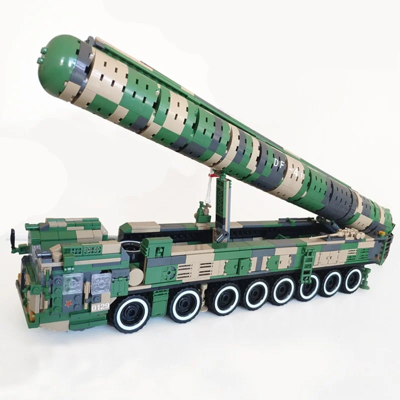 National Day Parade Military Tank Air Defense Missile 16 Missile Launcher Howitzers Vehicle Soldier Figures Building Blocks Toys