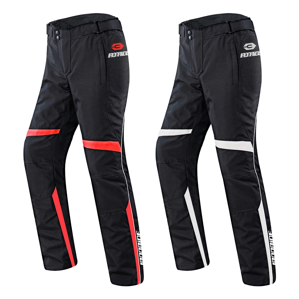 

Мужские мотоциклетные брюки, теплые ветрозащитные брюки для езды на мотокроссе, износостойкие мотоциклетные брюки с защитным снаряжением, M-3XL