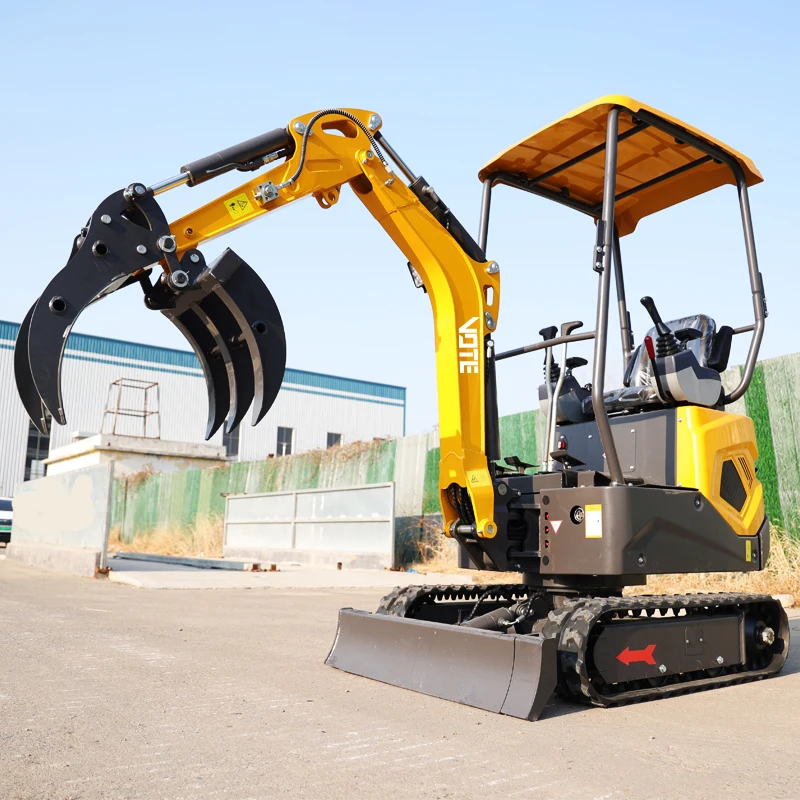 

Hot Sale Mini Excavator 1.5 Ton EPA Euro 5 Kubota Engine Crawler Digger 1 Ton 1.2 Ton Home Mini Excavator Machine