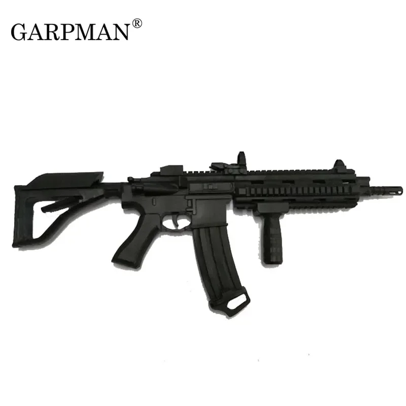 1:1 HK416 Assault Rifle Gun 3D Paper Model DIY Papercraft Handmade Toy