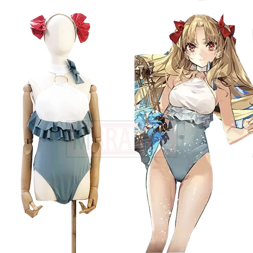 Fate/Grand Order FGO Ereshkigal Irkalla Swimsuit Cosplay Costume Halloween Christmas Party Uniform Costum Made