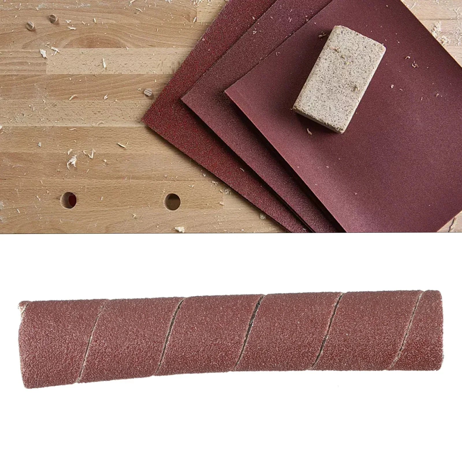 

1pc 115mm Sanding Paper Sleeve Alumina Sanding Drum Sleeves Sanding Paper 80/150/240grit For Metal Polishing Abrasives Tools