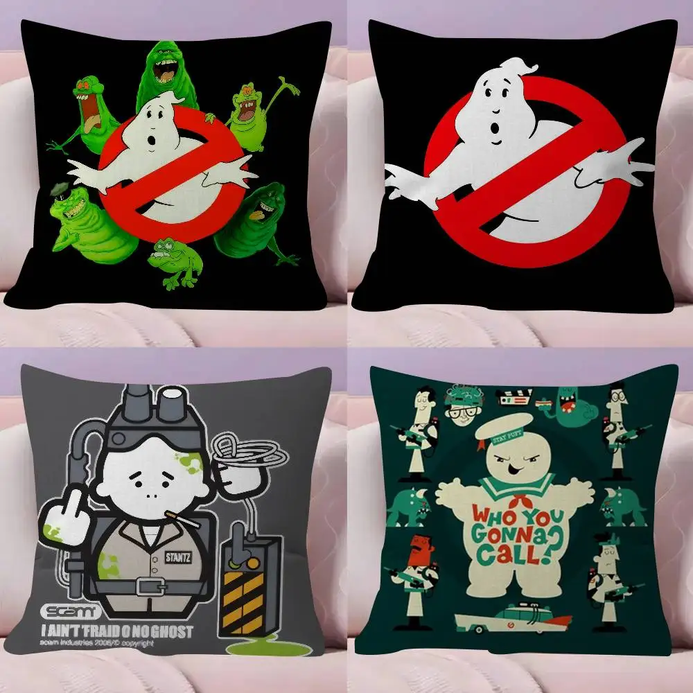 Pillow Cushion Cover Pillowcase Living Room Sofa Home Decor Customized G-Ghostbusters Cartoon