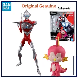 Original Genuine Bandai Anime ULTRAMAN&EMI ULTRAMAN:RISING S.H.Figuarts Model Toys Action Figure Gifts Collectible Ornaments Kid