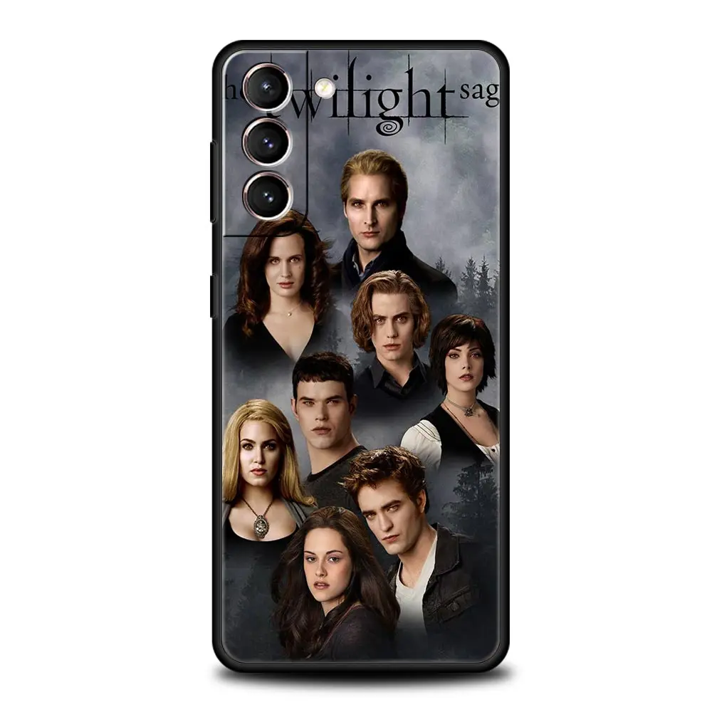 Phone Case For Samsung Galaxy S24 S23 S22 Ultra S20 S21 FE 5G S10 S9 Plus S10E S8 S7 Edge Soft Silicone Cover Twilight Saga