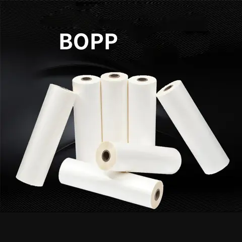 무료 배송 광택/무광택 1 PC 16Mic 310mmx200M 1Mil 새틴 매트 1 코어 핫 라미네이팅 필름 Bopp for Laminator Best5