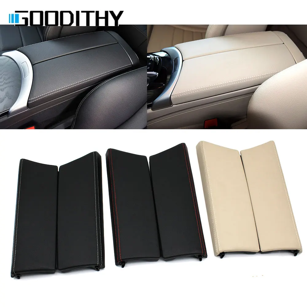 

W205 W253 Center Console Leather Armrest Storage Box Cover Trim Replacement For Mercedes Benz C GLC C200 C300 C350 2056808804