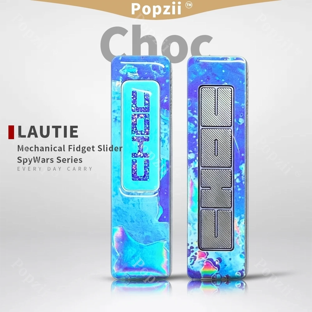

LAUTIE Choc EDC DIY: Металлический механический слайдер-антистресс с наклейками и покрытием для самостоятельной сборки