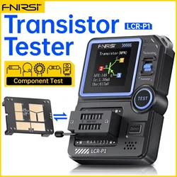 FNIRSI LCR-P1 Transistor Tester Diode Triode Capacitance Resistance Meter LCR ESR Meter NPN PNP MOSFET IR Multifunction Tester