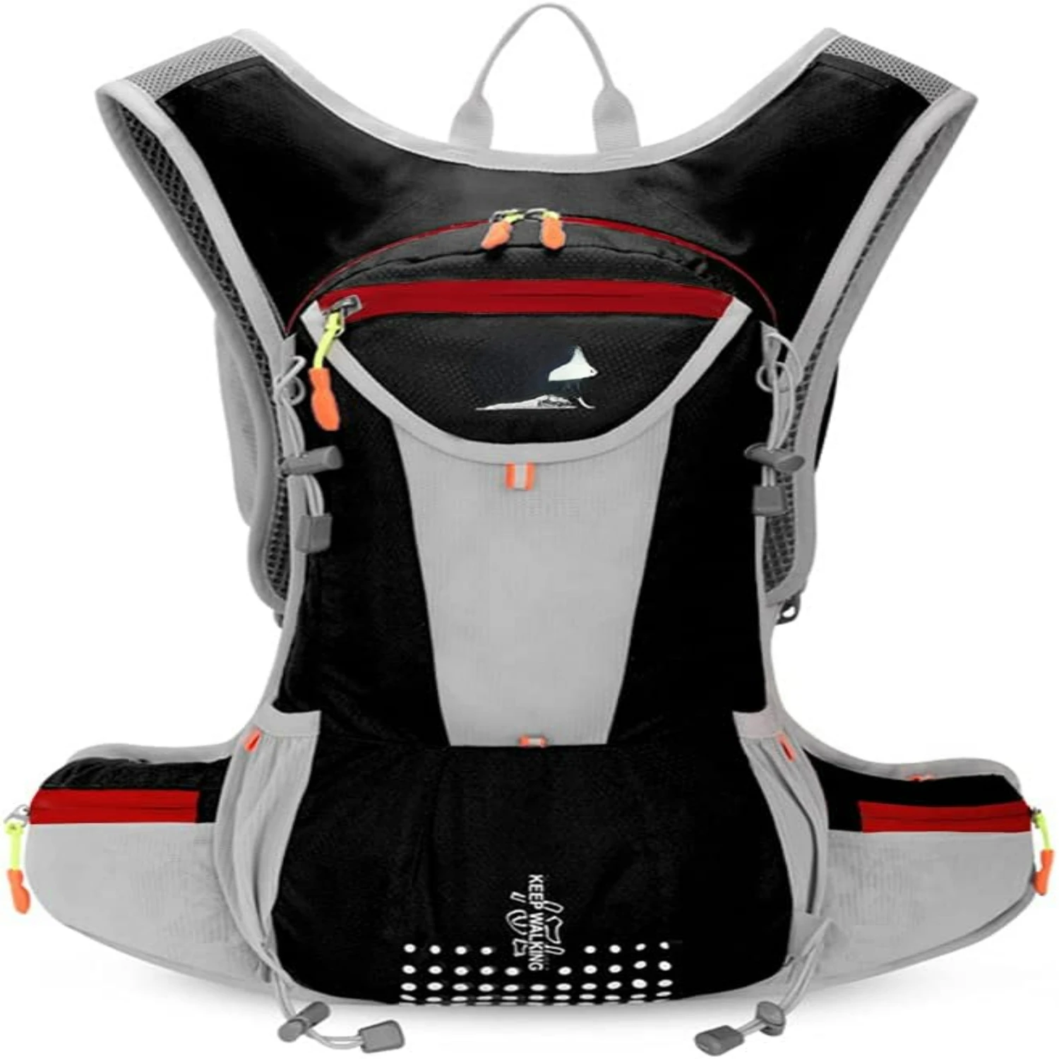 

Lightweight Cycling Backpack - Durable Bicycle Daypack for Riding - Compact Bike Rucksack with Hydration Water Bag for Outdoor S