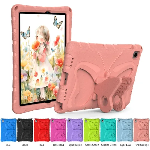 Imagen 1 del producto Nueva Funda con soporte de mariposa EVA para niños, Funda para tableta Samsung Tab A11+A9+Plus 11""SM-X210 X216B, Funda para tableta A11/A9 8,7""X110/X115, Funda + correa