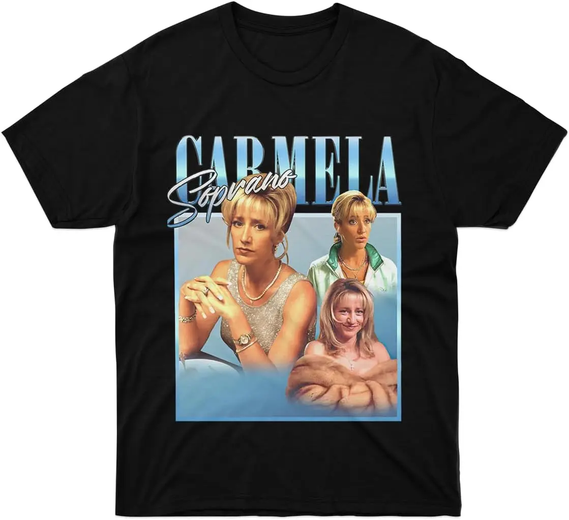 

T-Shirt Carmela Gift for Men Unisex Soprano Girl Classic Women Friend Sleeve Family Boy Multicoloured