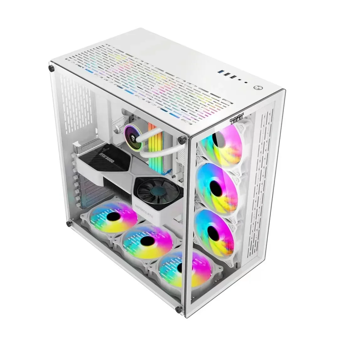 

'For F905 PC Case High Quality Custom for ATX Computer Case Gaming Desktop Side Transparent Computer Case