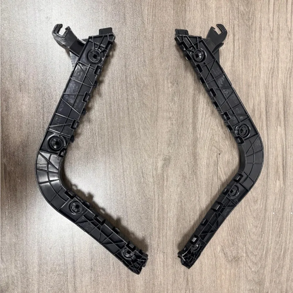 Rear Bumper Side Black Bending Bracket For Tesla Model Y Juniper 1932677-00-D 1932678-00-D Rear Bar Fixed Bracket Accessories