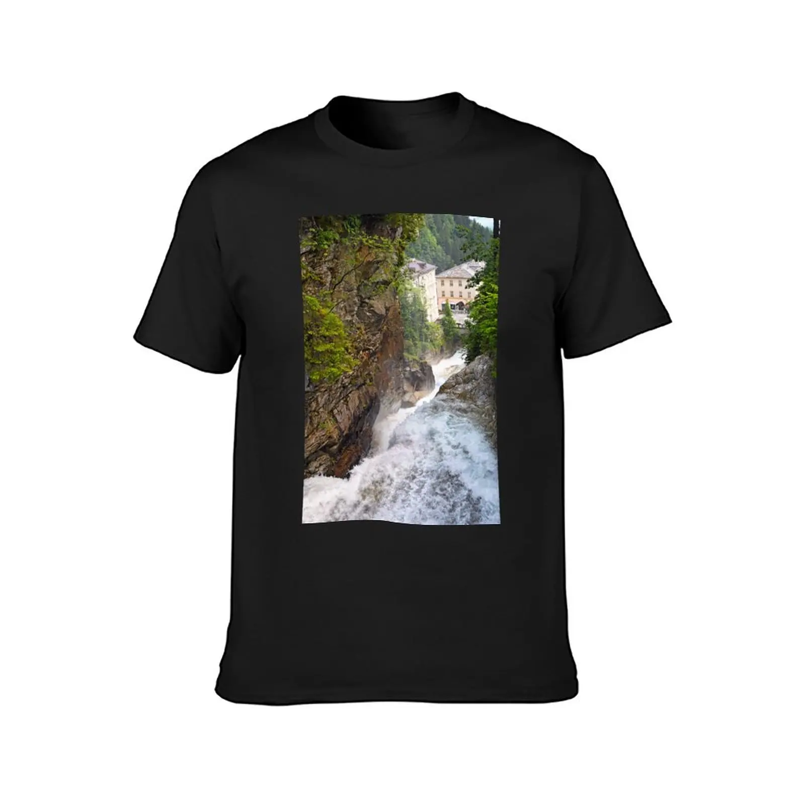 Waterfall Gasteiner in Bad Gastein Austria summer season T-Shirt sublime cute tops t shirts men