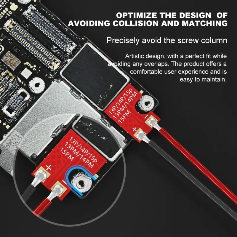 MaAnt Battery Connection Buckle for IPhone 6-17PM Motherboard Cable Hard Row FPC Mobile Phones Boot Power Bank Repair Tools Kit