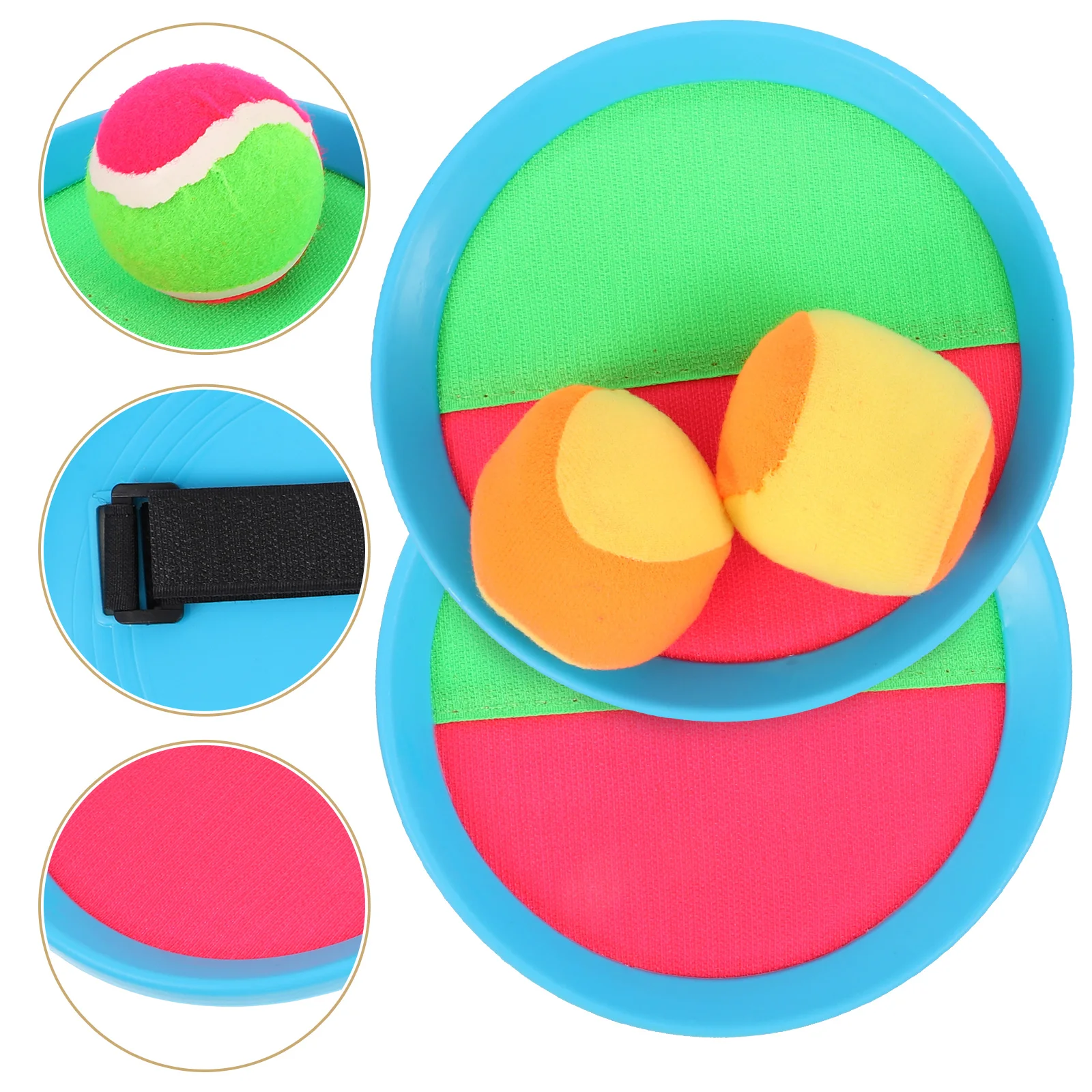 Juego de captura de pelota de raqueta pegajosa, accesorios de lanzamiento y juguetes, juego de lanzamiento deportivo de raqueta, juegos de playa al aire libre, parque infantil