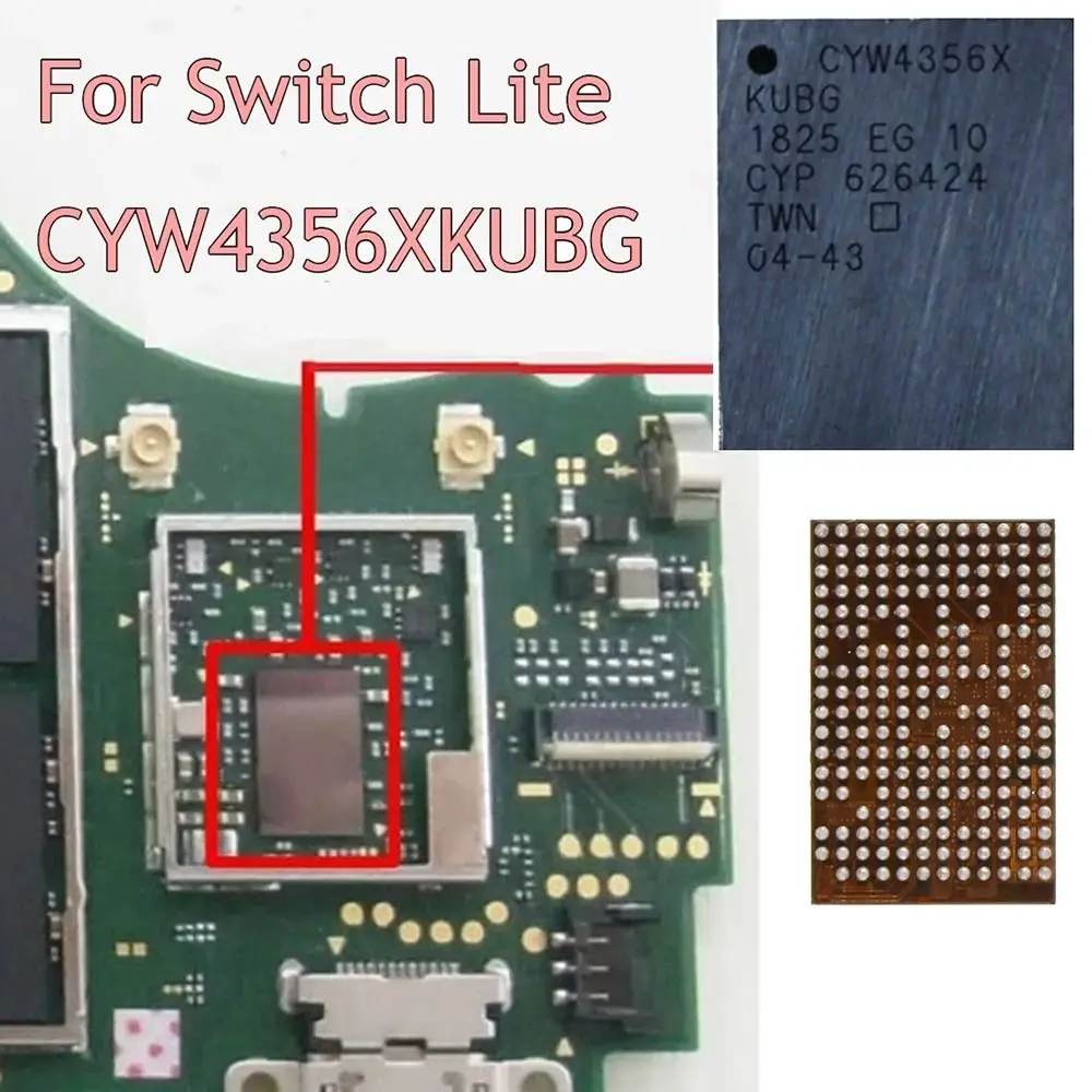Console de réparation originale Module Bluetooth bricolage BCM4356XKUBG jeu Bluetooth IC Console Chipset pour Nintendo Switch Lite