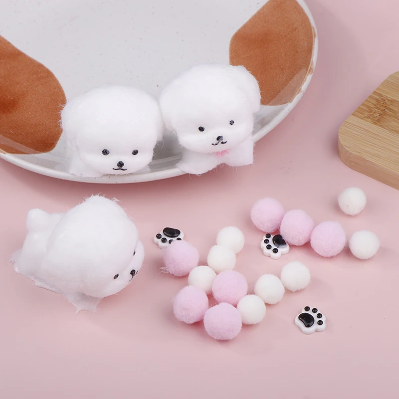 

Cute Cartoon Dog White Puppy Squeeze Toy TPR Adult Child Stress Relief Toy Cute Girl Birthday Gift Autism Fidget Toys